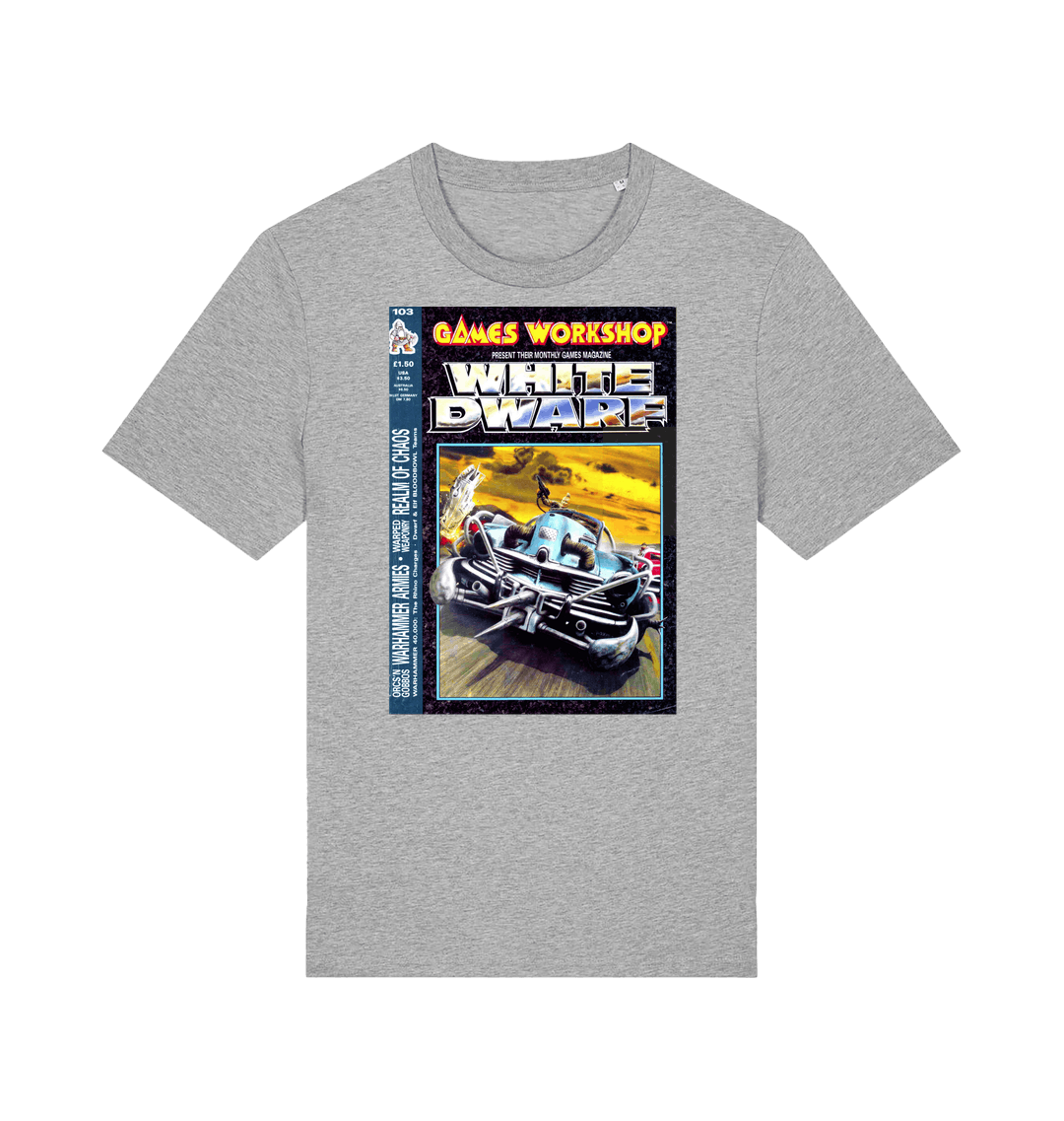 Heather Grey Printed T-shirt Front